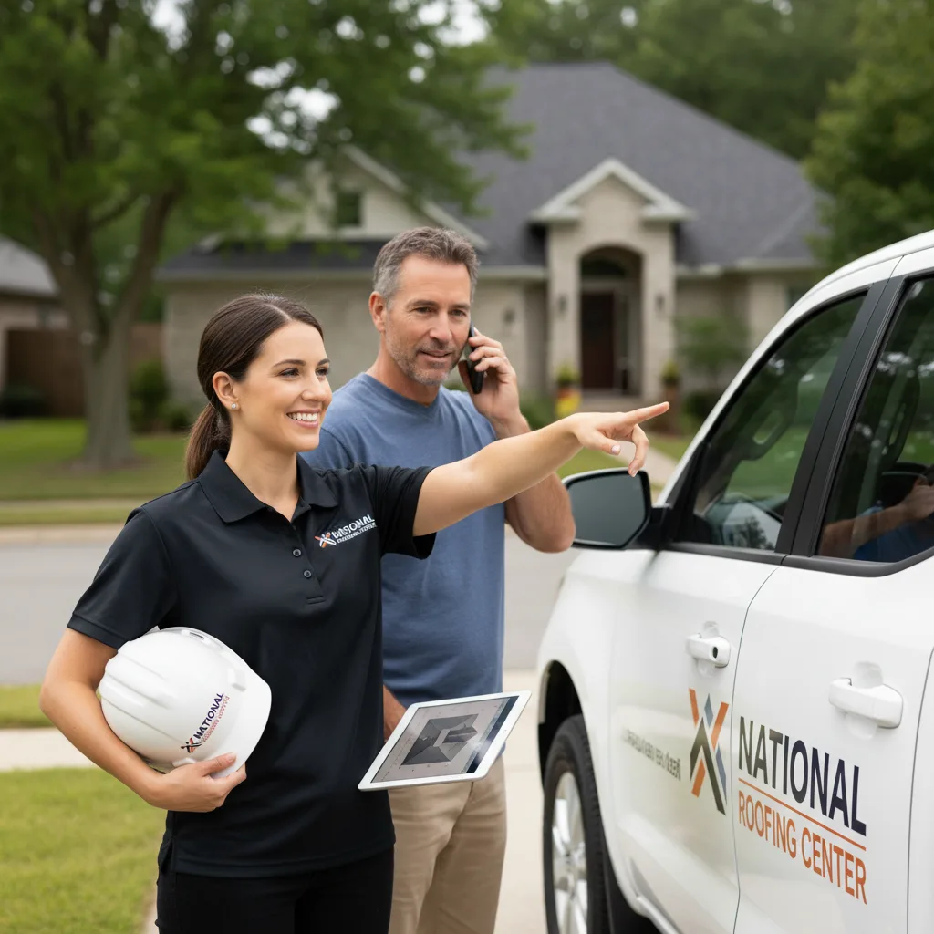 National Roofing Center customer support in Castle Creek